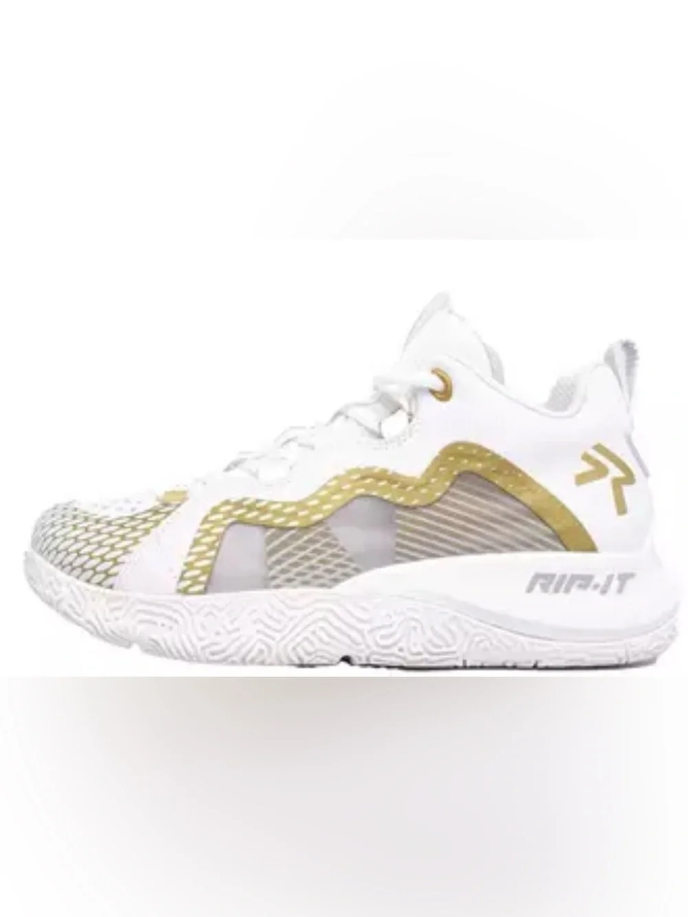 RIP-IT Women's SwiftStep Future Volleyball Court Shoes White Gold